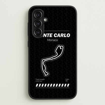 Monte Carlo Circuit  - F1 Phone Case for Galaxy A16