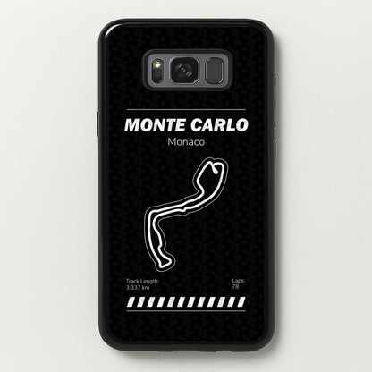Monte Carlo Circuit  - F1 Phone Case for Galaxy S8 Plus