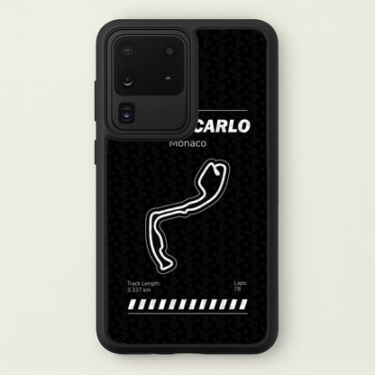 Monte Carlo Circuit  - F1 Phone Case for Galaxy S20 Ultra