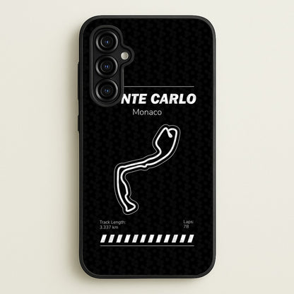 Monte Carlo Circuit  - F1 Phone Case for Galaxy A54