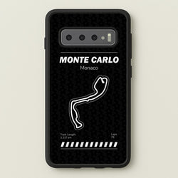 Monte Carlo Circuit  - F1 Phone Case for Galaxy S10 Plus