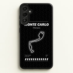 Monte Carlo Circuit  - F1 Phone Case for Galaxy A34
