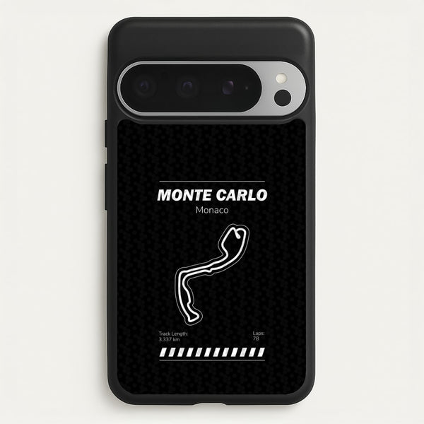 Monte Carlo Circuit  - F1 Phone Case for Google Pixel 9 Pro XL