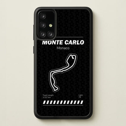 Monte Carlo Circuit  - F1 Phone Case for Galaxy A71