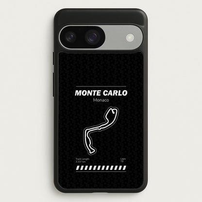Monte Carlo Circuit  - F1 Phone Case for Google Pixel 9 / 9 Pro