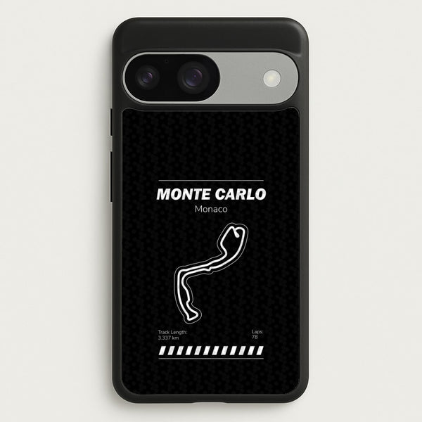 Monte Carlo Circuit  - F1 Phone Case for Google Pixel 9 / 9 Pro