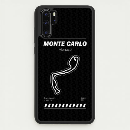 Monte Carlo Circuit  - F1 Phone Case for Huawei P30 Pro
