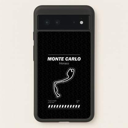 Monte Carlo Circuit  - F1 Phone Case for Google Pixel 6