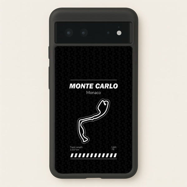 Monte Carlo Circuit  - F1 Phone Case for Google Pixel 6
