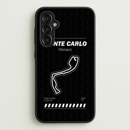 Monte Carlo Circuit  - F1 Phone Case for Galaxy A14