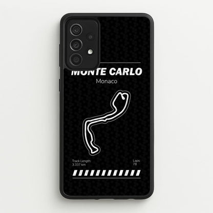 Monte Carlo Circuit  - F1 Phone Case for Galaxy A52 / A52s