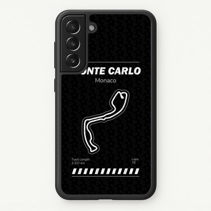 Monte Carlo Circuit  - F1 Phone Case for Galaxy S21
