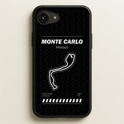 Monte Carlo Circuit  - F1 Phone Case for iPhone 16e