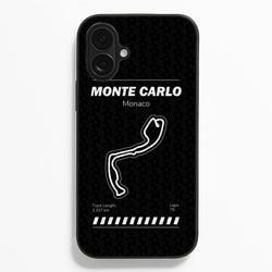 Monte Carlo Circuit  - F1 Phone Case for iPhone 16 Plus