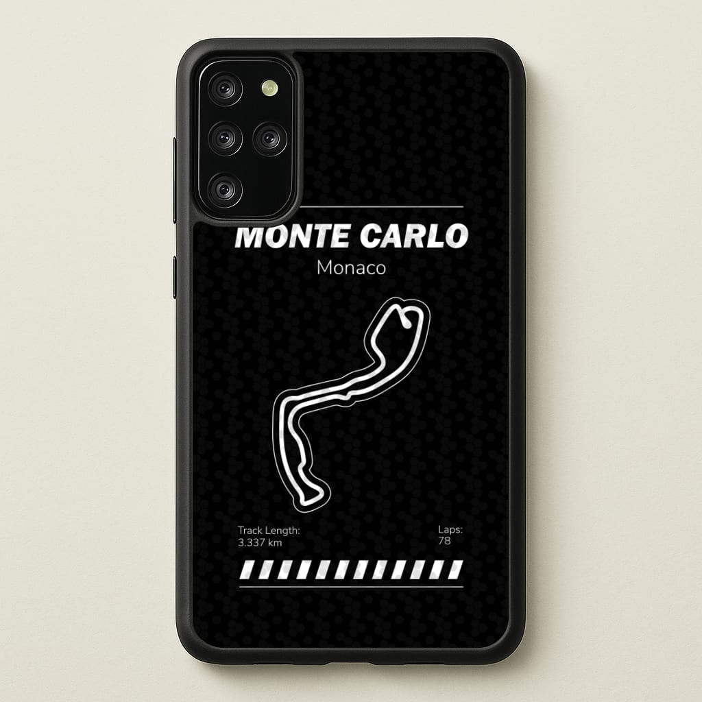 Monte Carlo Circuit  - F1 Phone Case for Galaxy S20 Plus