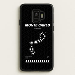 Monte Carlo Circuit  - F1 Phone Case for Galaxy S9