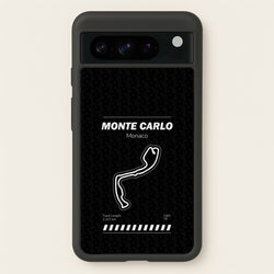 Monte Carlo Circuit  - F1 Phone Case for Google Pixel 8 Pro