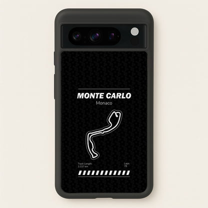Monte Carlo Circuit  - F1 Phone Case for Google Pixel 8 Pro