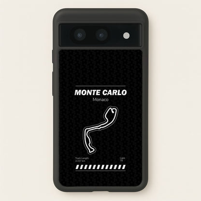 Monte Carlo Circuit  - F1 Phone Case for Google Pixel 8a