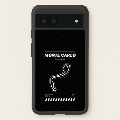 Monte Carlo Circuit  - F1 Phone Case for Google Pixel 7