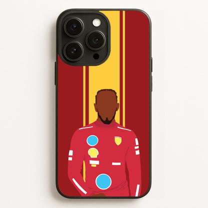 Hamilton In Red  - F1 Phone Case for iPhone 16 Pro Max