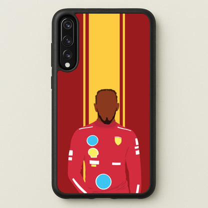 Hamilton In Red  - F1 Phone Case for Huawei P20 Pro