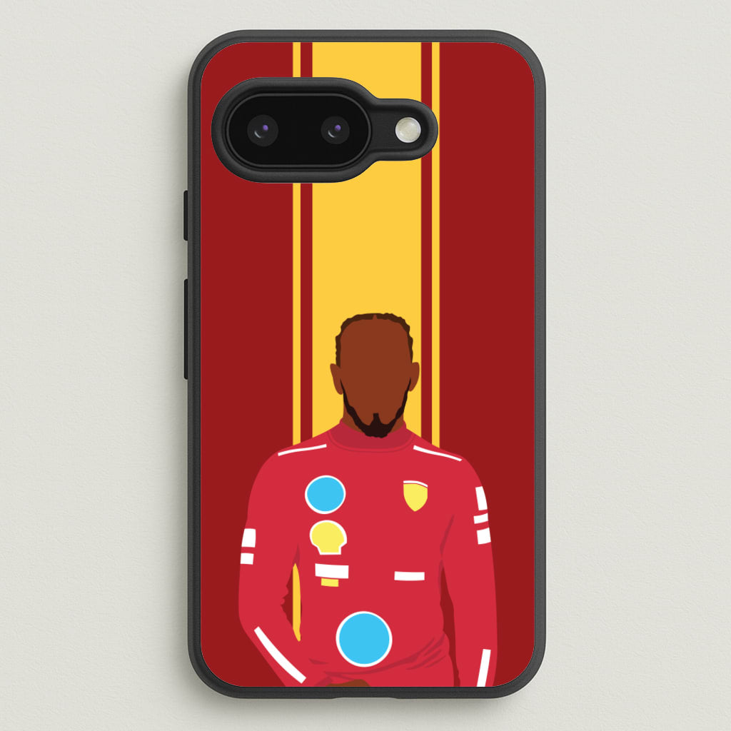 Hamilton In Red  - F1 Phone Case for Google Pixel 9a
