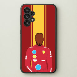 Hamilton In Red  - F1 Phone Case for Galaxy A13