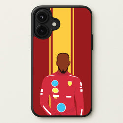 Hamilton In Red Phone Case for iPhone 17