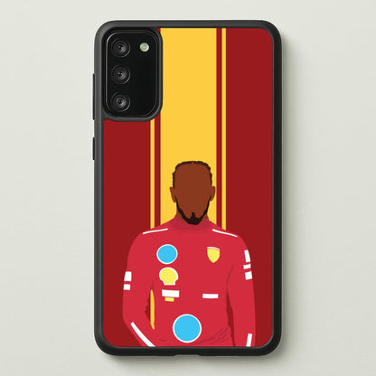 Hamilton In Red  - F1 Phone Case for Galaxy A41