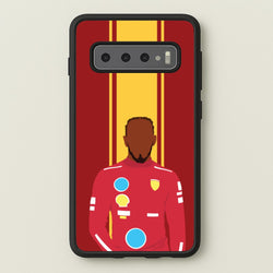 Hamilton In Red  - F1 Phone Case for Galaxy S10