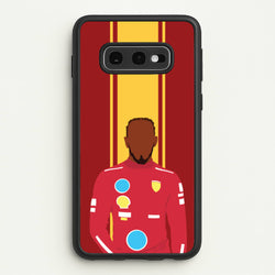 Hamilton In Red  - F1 Phone Case for Galaxy S10e