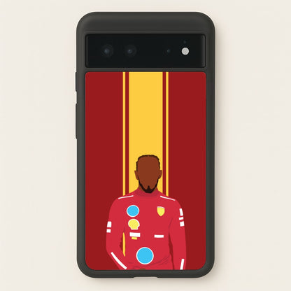Hamilton In Red  - F1 Phone Case for Google Pixel 6