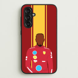 Hamilton In Red  - F1 Phone Case for Galaxy A16