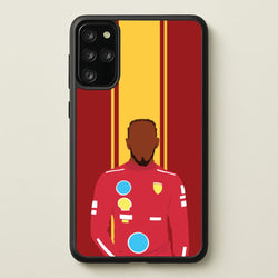 Hamilton In Red  - F1 Phone Case for Galaxy S20 Plus