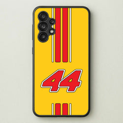 Retro Yellow And Red Hamilton  - F1 Phone Case for Galaxy A13