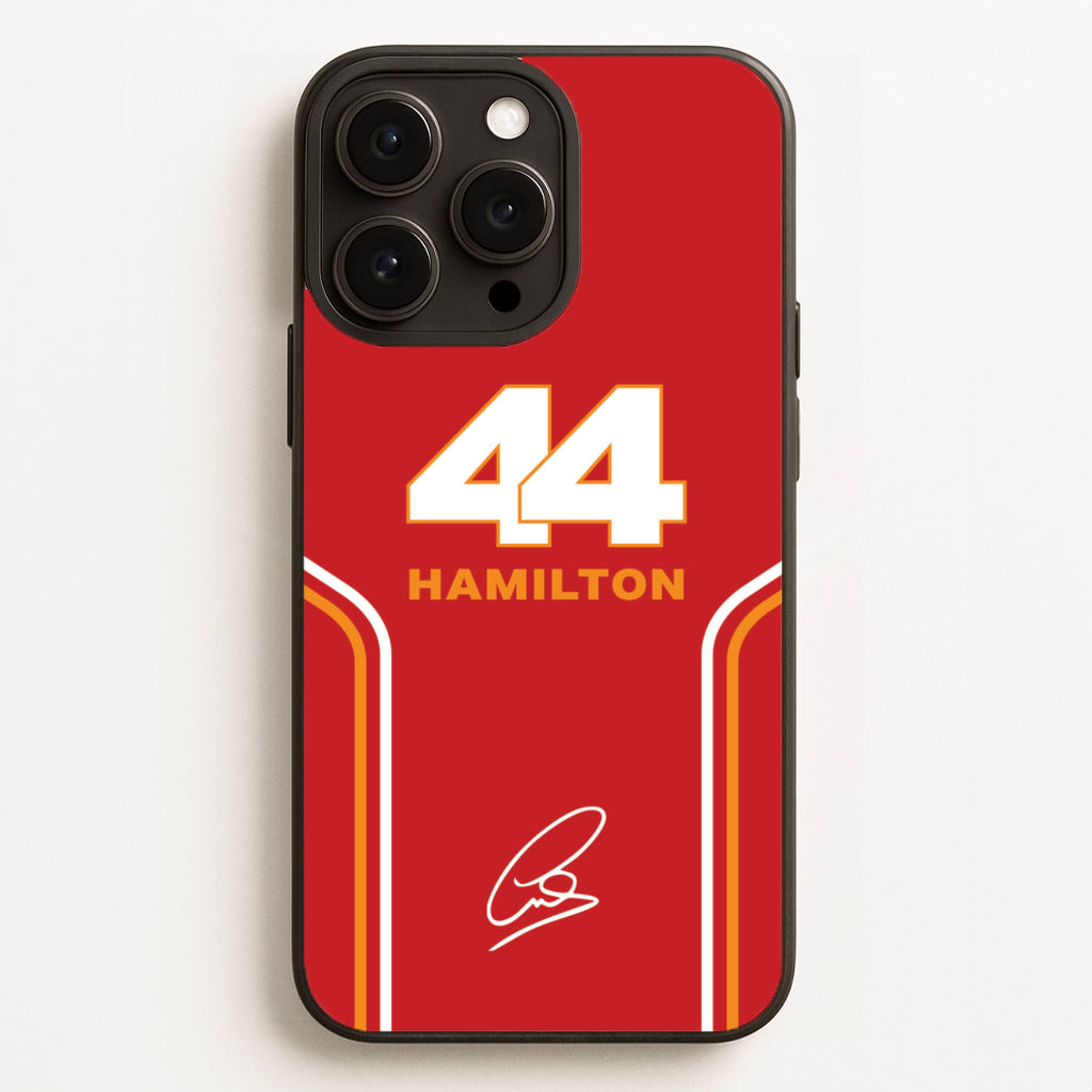 Stripes 44 Hamilton  - F1 Phone Case for iPhone 16 Pro Max
