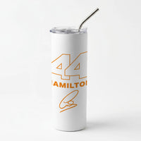 Stripes 44 Hamilton Skinny Tumbler