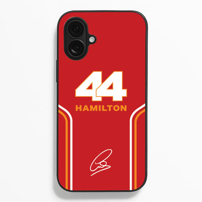 Stripes 44 Hamilton  - F1 Phone Case for iPhone 16 Plus