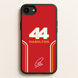 Stripes 44 Hamilton  - F1 Phone Case for iPhone 6 / 7 / 8 / SE