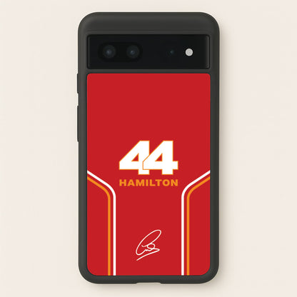Stripes 44 Hamilton  - F1 Phone Case for Google Pixel 7
