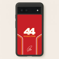 Stripes 44 Hamilton  - F1 Phone Case for Google Pixel 6a