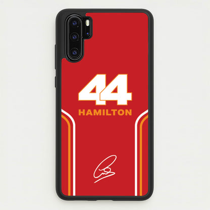 Stripes 44 Hamilton  - F1 Phone Case for Huawei P30 Pro