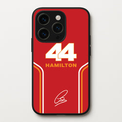 Stripes 44 Hamilton  - F1 Phone Case for iPhone 15 Pro