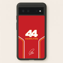 Stripes 44 Hamilton  - F1 Phone Case for Google Pixel 6