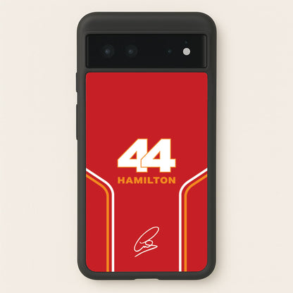 Stripes 44 Hamilton  - F1 Phone Case for Google Pixel 6