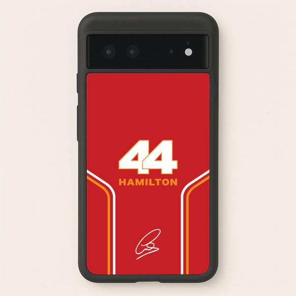 Stripes 44 Hamilton  - F1 Phone Case for Google Pixel 6