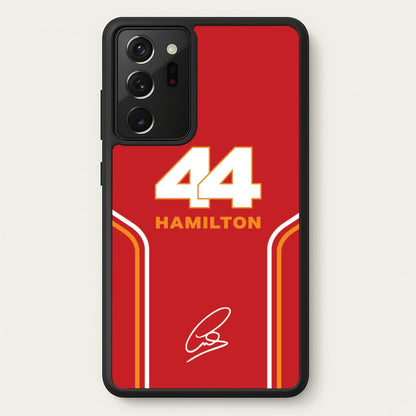 Stripes 44 Hamilton  - F1 Phone Case for Galaxy Note 20 Ultra