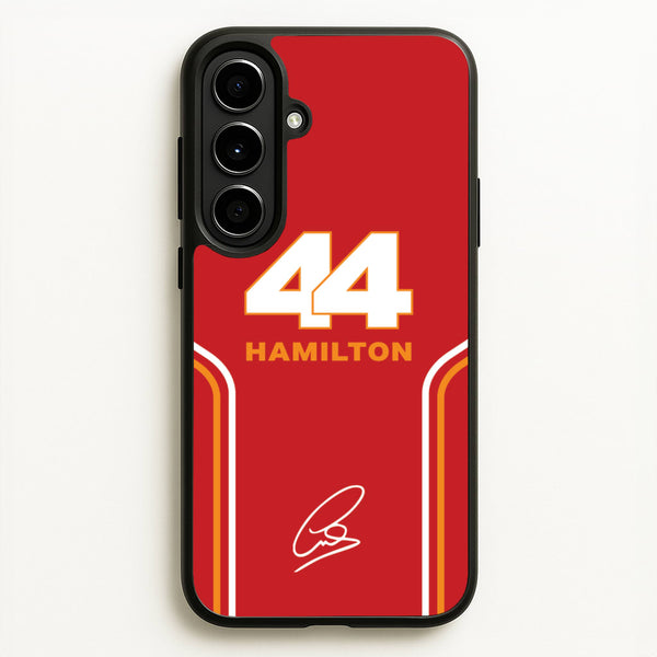 Stripes 44 Hamilton  - F1 Phone Case for Galaxy A56