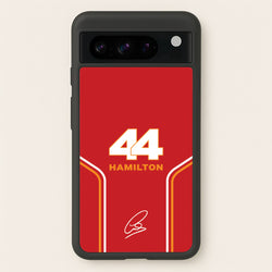 Stripes 44 Hamilton  - F1 Phone Case for Google Pixel 8 Pro